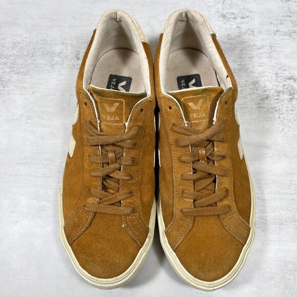 Veja Campo Suede Leather Sneakers - Women's Size 9 - Tan - Picture 7 of 10